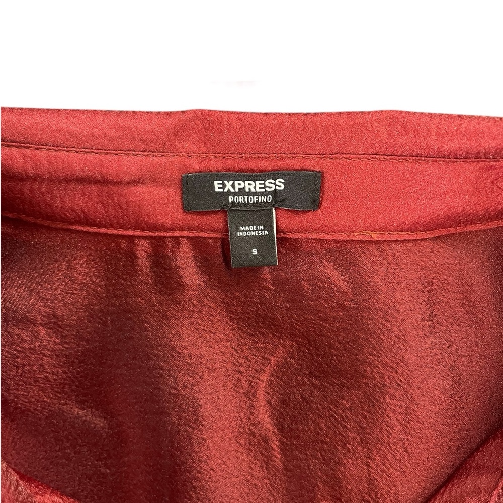 Express Sheer Button Down Blouse - image 6